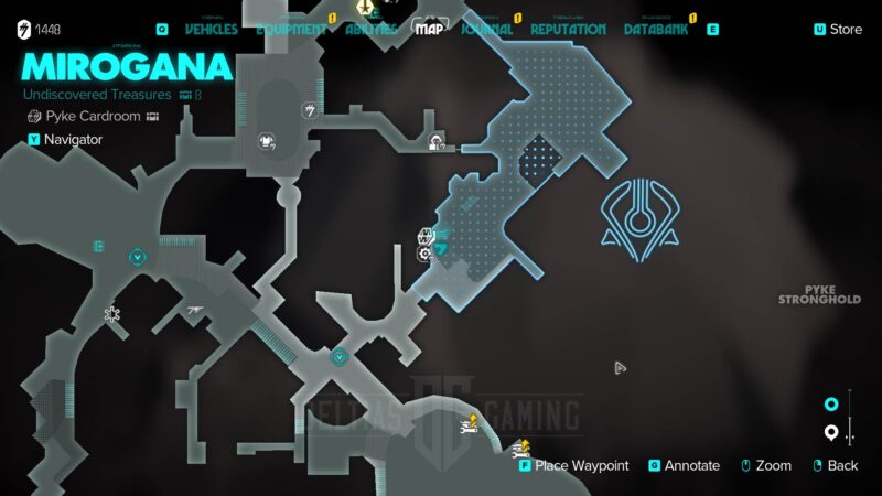 Star Wars Outlaws Crooked Intel Starting Map