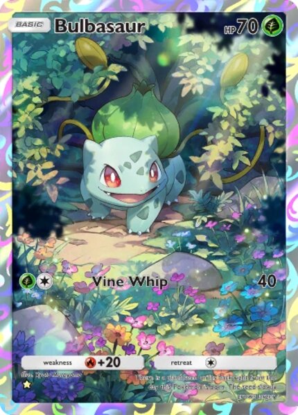 Special Illustration Bulbasaur in Pokemon TCG Pocket.