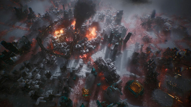 The world in Frostpunk 2.