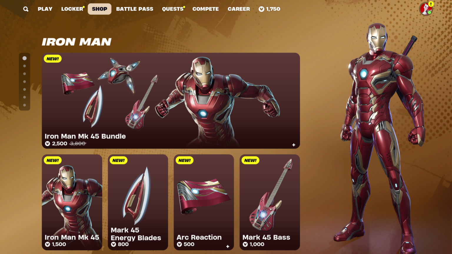 How to Get the Iron Man Mk 45 Skin in Fortnite - Deltia's Gaming