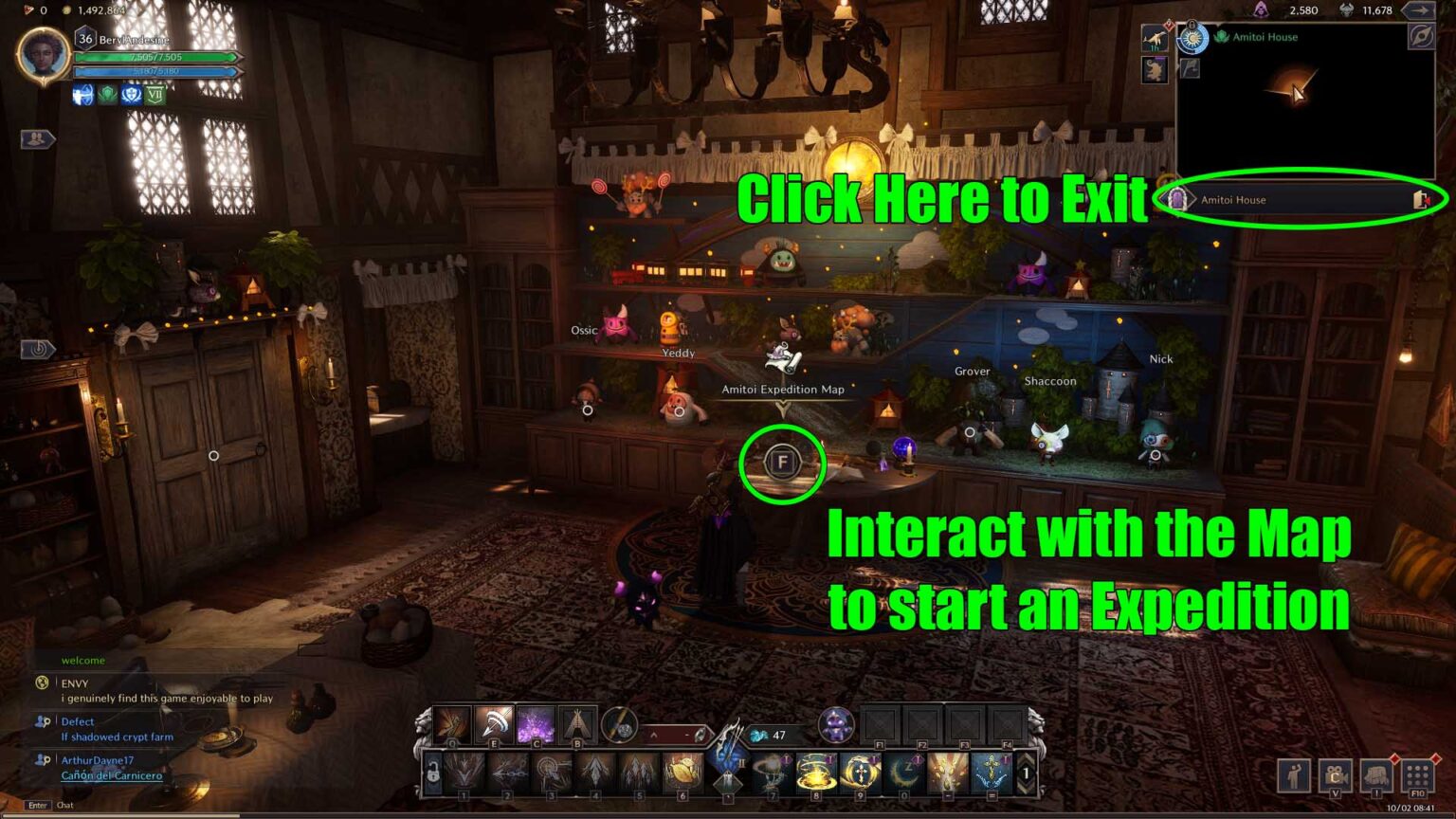 Throne and Liberty Amitoi House and Expeditions Guide Deltia