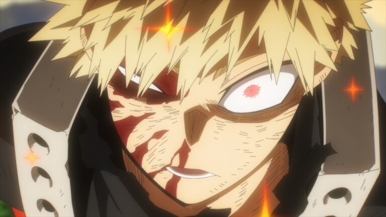 Katsuki Bakugo as seen in My Hero Academia anime