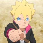 Boruto Uzumaki as seen in the Boruto anime