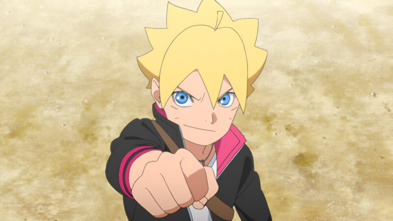 Boruto Uzumaki as seen in the Boruto anime