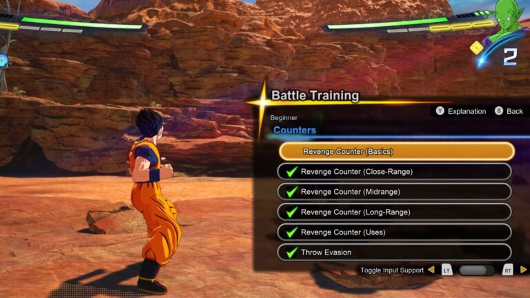 Use the Training mode to reinforce fundamentals (Source: Bandai Namco Entertainment)