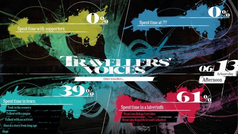 Traveller's Voices (Source: Atlus)