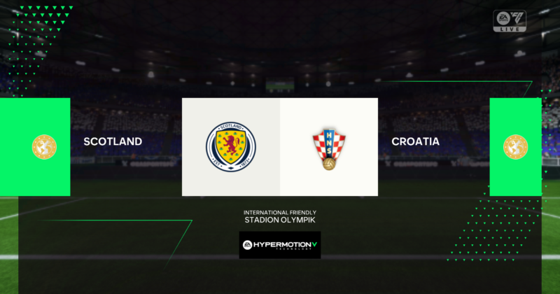 Scotland vs Croatia