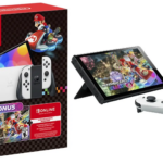 Nintendo Switch OLED Mario Kart Deluxe bundle