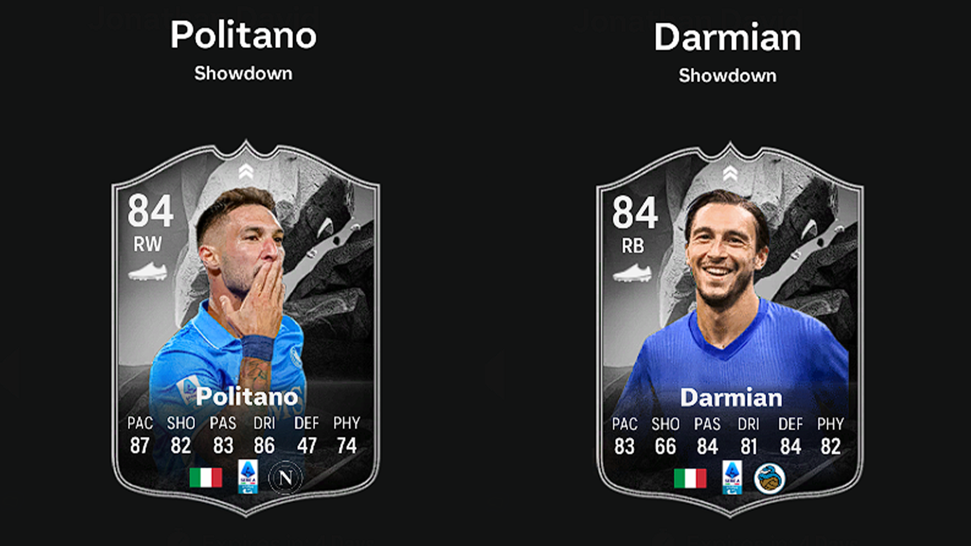 How To Do Matteo Darmian vs Matteo Politano Showdown SBCs in EAFC 25