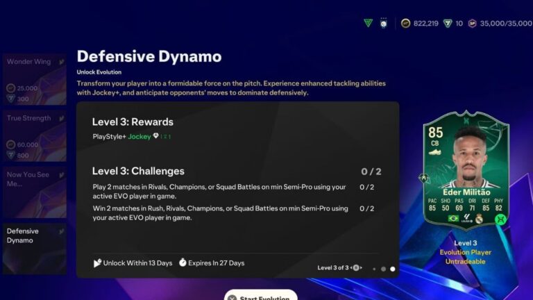 Defensive Dynamo Evolution Guide for EAFC 25