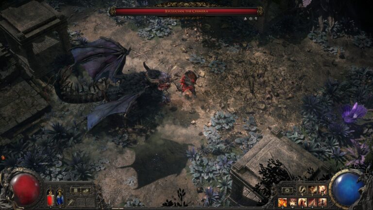 Path of Exile combat