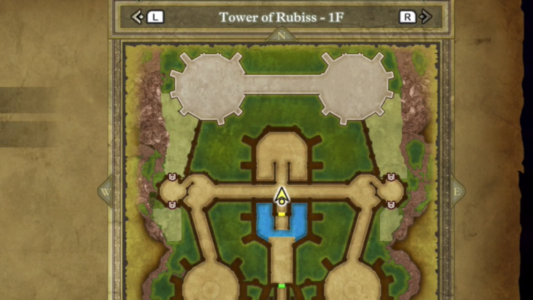 Tower of Rubiss 1F Dragon Quest 3 Remake (Source: Square Enix)