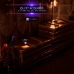 The quest can be started by reading the note at the Cantori Diamond (Source: Bioware)