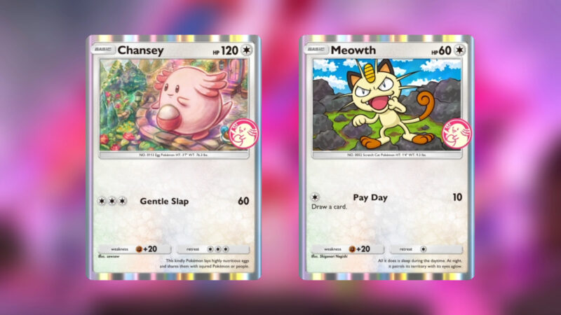 Pokemon TCG Pocket Wonder Pick Event Part 1 cards.