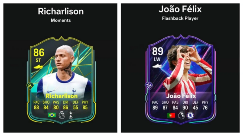 How to Get Joao Felix Flashback and Richarlison Moments Cards in EAFC 25