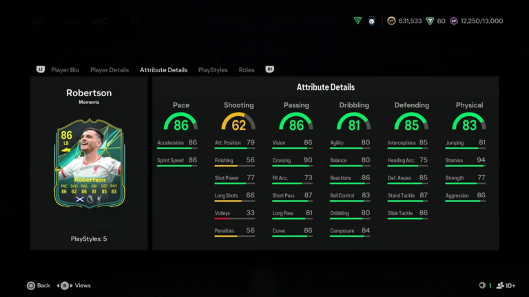 Andrew Robertson Moments SBC