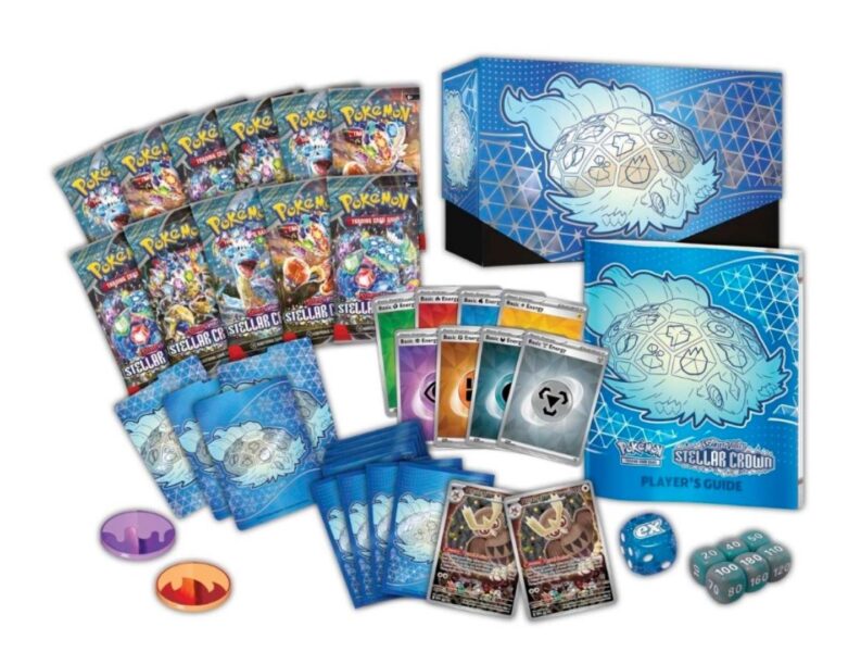 Stellar Crown packs Pokemon TCG