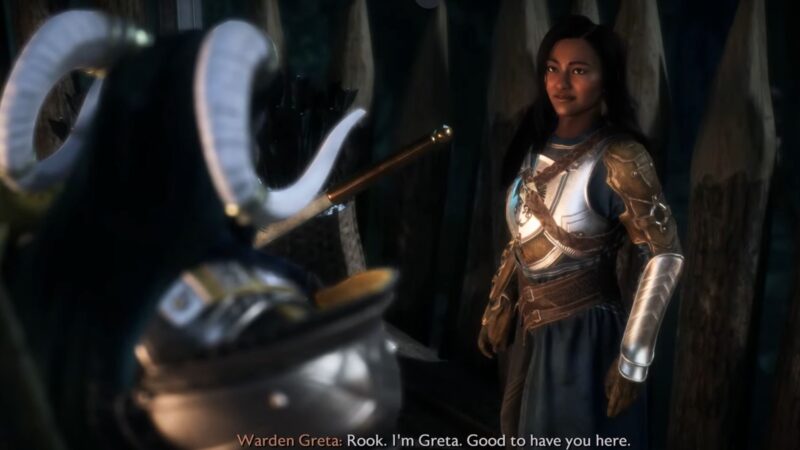 Protect the village with the Wardens (Source: Bioware)