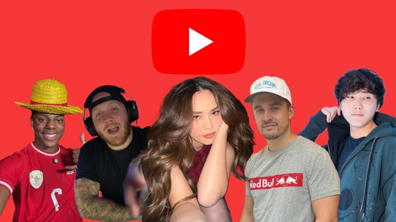 Top 5 YouTube Streamers of 2024, Ranked