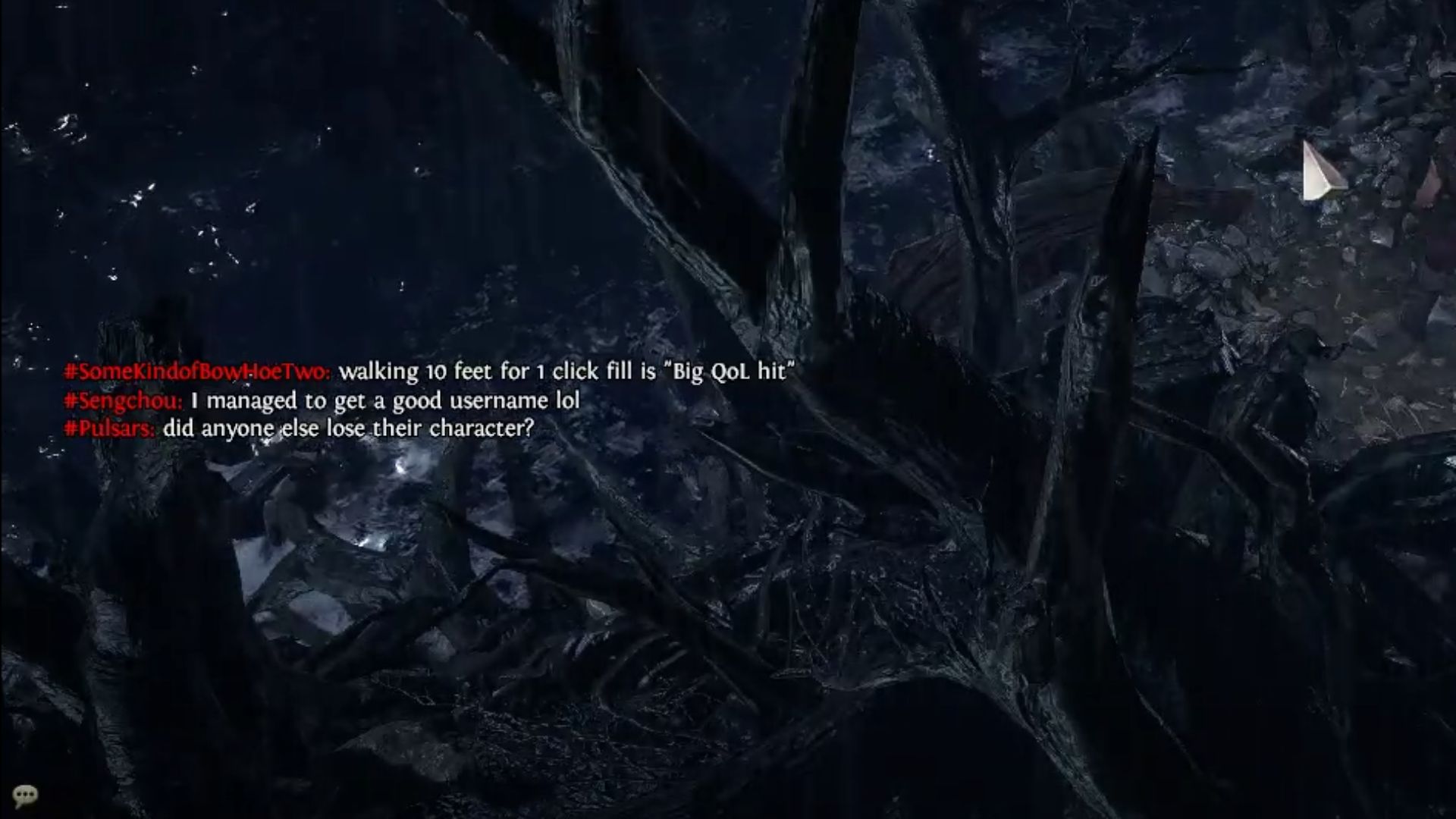 The POE2 chat box (Source: Grinding Gear Games)
