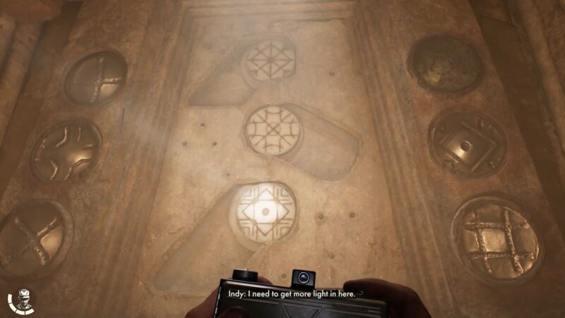 The three-eyed gate puzzle (Source: Bethesda Softworks)