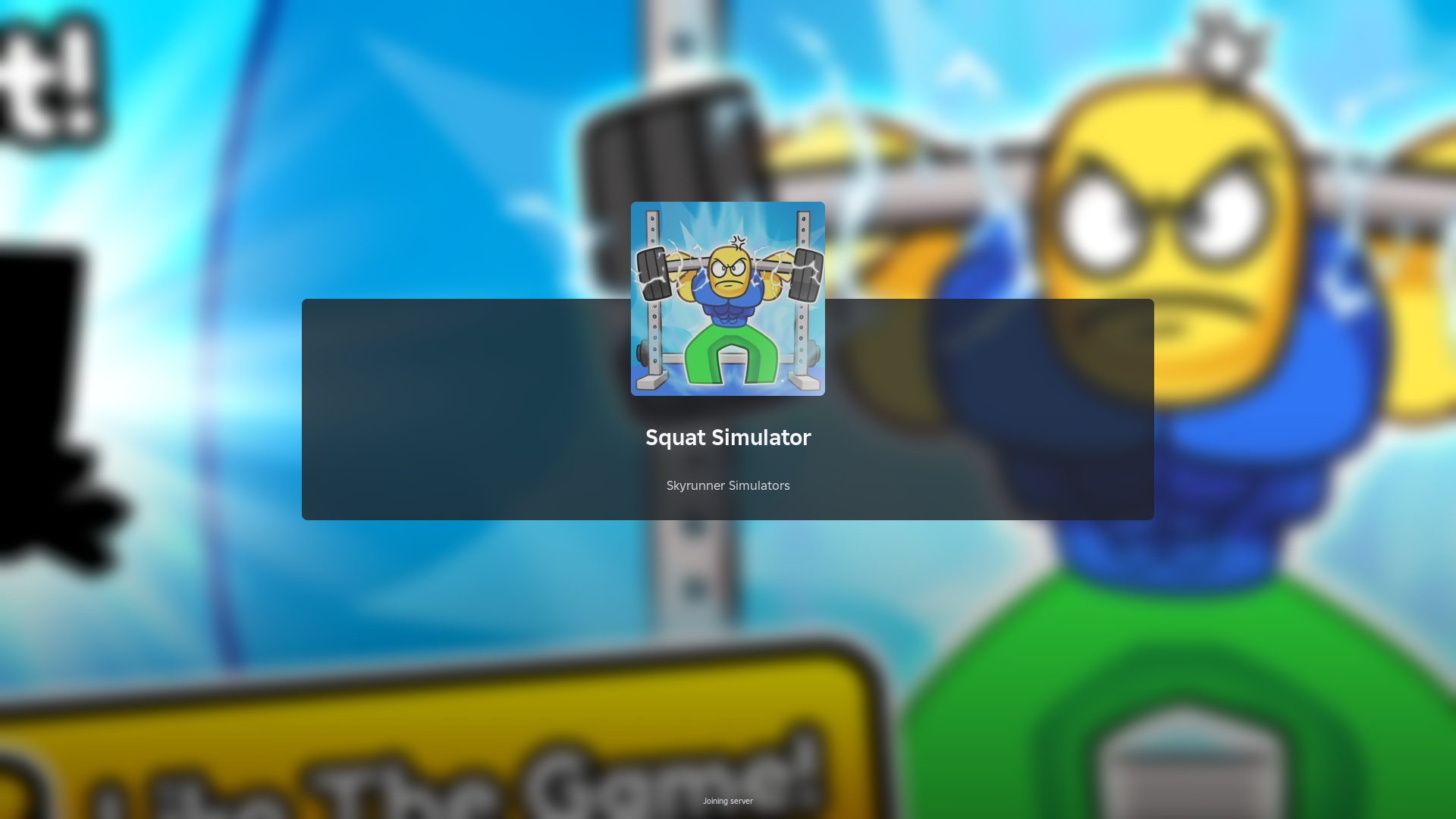 Squat Simulator (Image via Roblox)